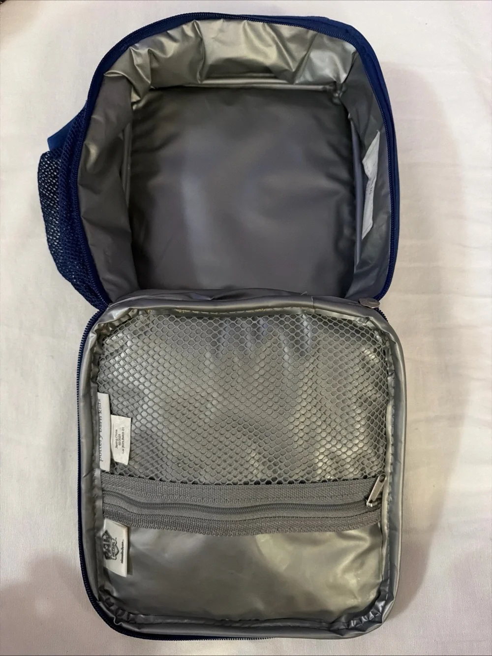 Pottery Barn Kids Navy Blue and Brown Paw Patrol Chase Lunch Bag